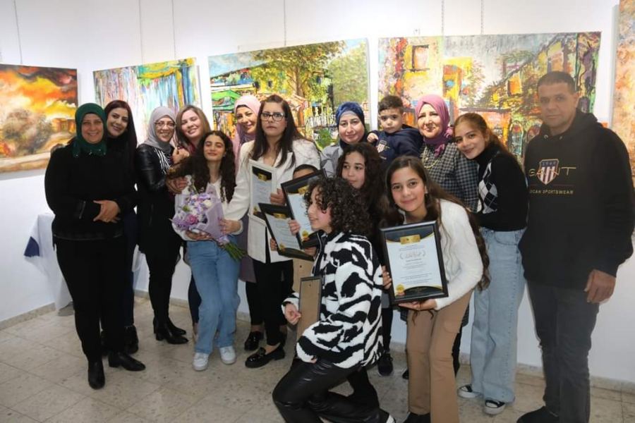 جاليريزركشي سخنين في معرض